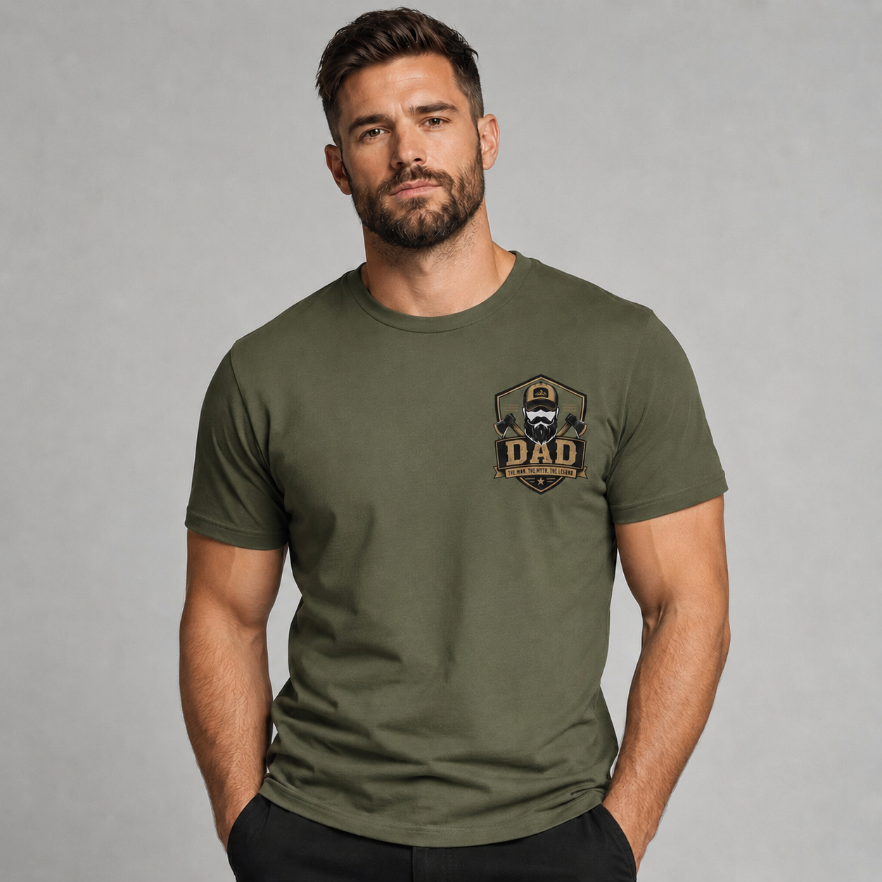 Dad Shirt for Men, The Man The Myth The Legend T-Shirt, Father’s Day Gift, Dad Birthday Shirt, Outdoor Dad Tee