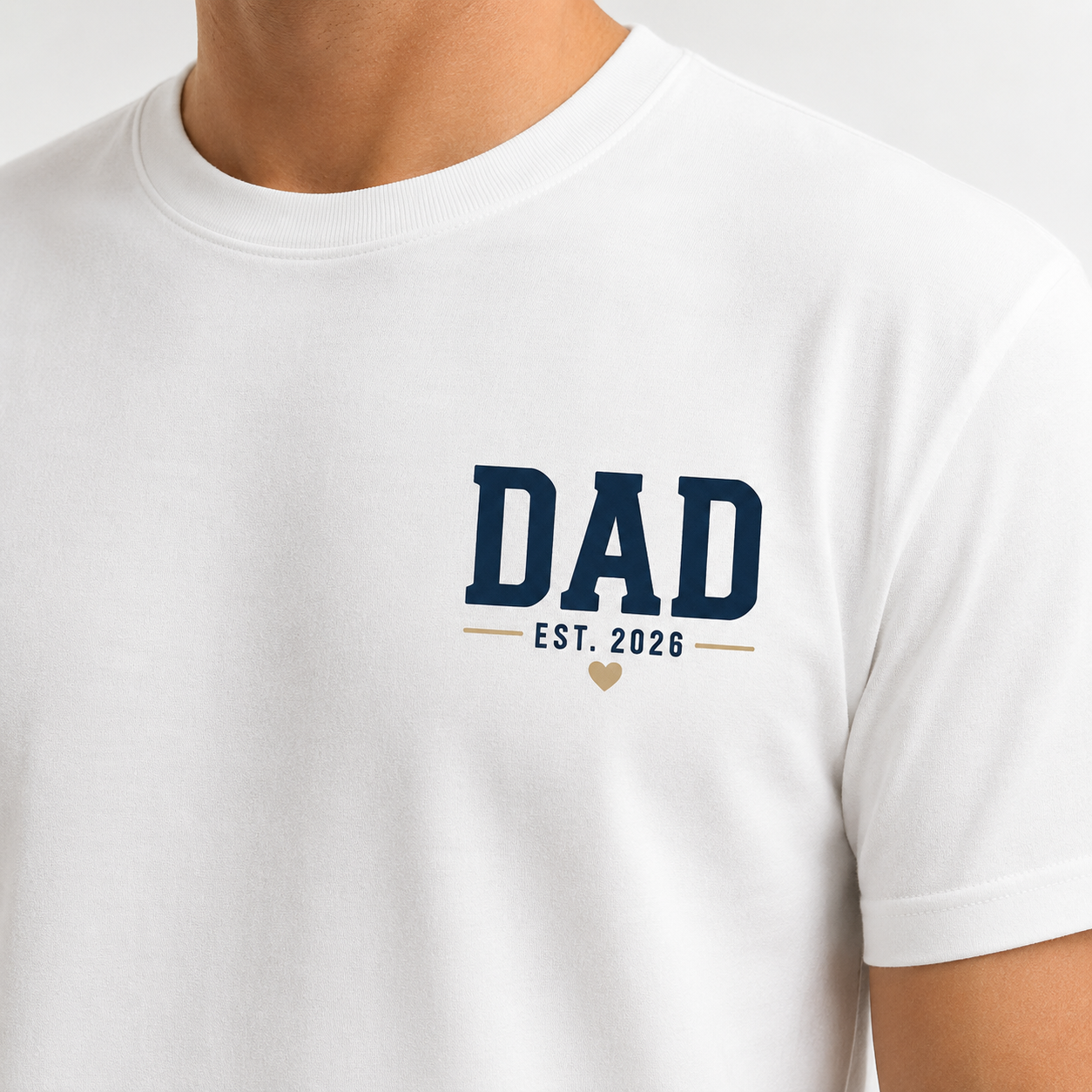 Dad Est 2026 Shirt, New Dad Shirt, Father’s Day Gift, Dad Always My Hero Tee, Lion Dad Shirt, First Time Dad Gift, Dad Back Print Shirt