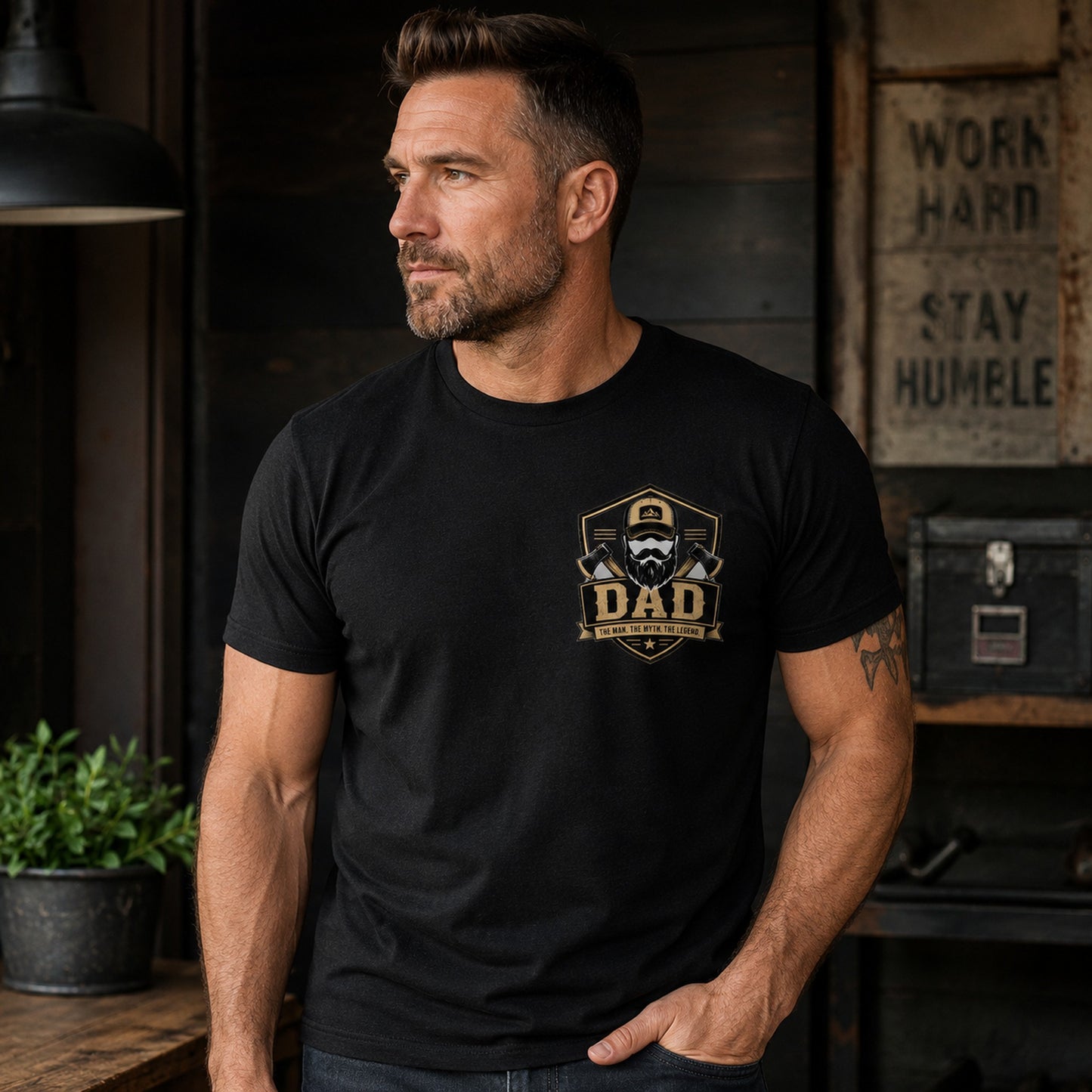 Dad Shirt for Men, The Man The Myth The Legend T-Shirt, Father’s Day Gift, Dad Birthday Shirt, Outdoor Dad Tee